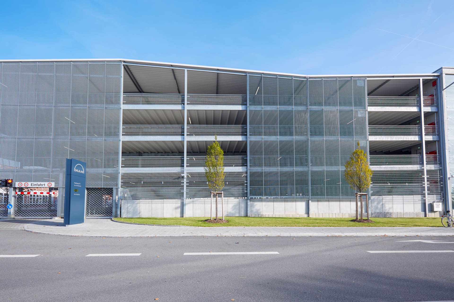 Parkhausbau bei HEBERGER