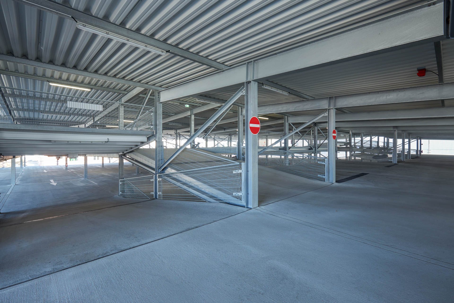 Parkhausbau bei HEBERGER