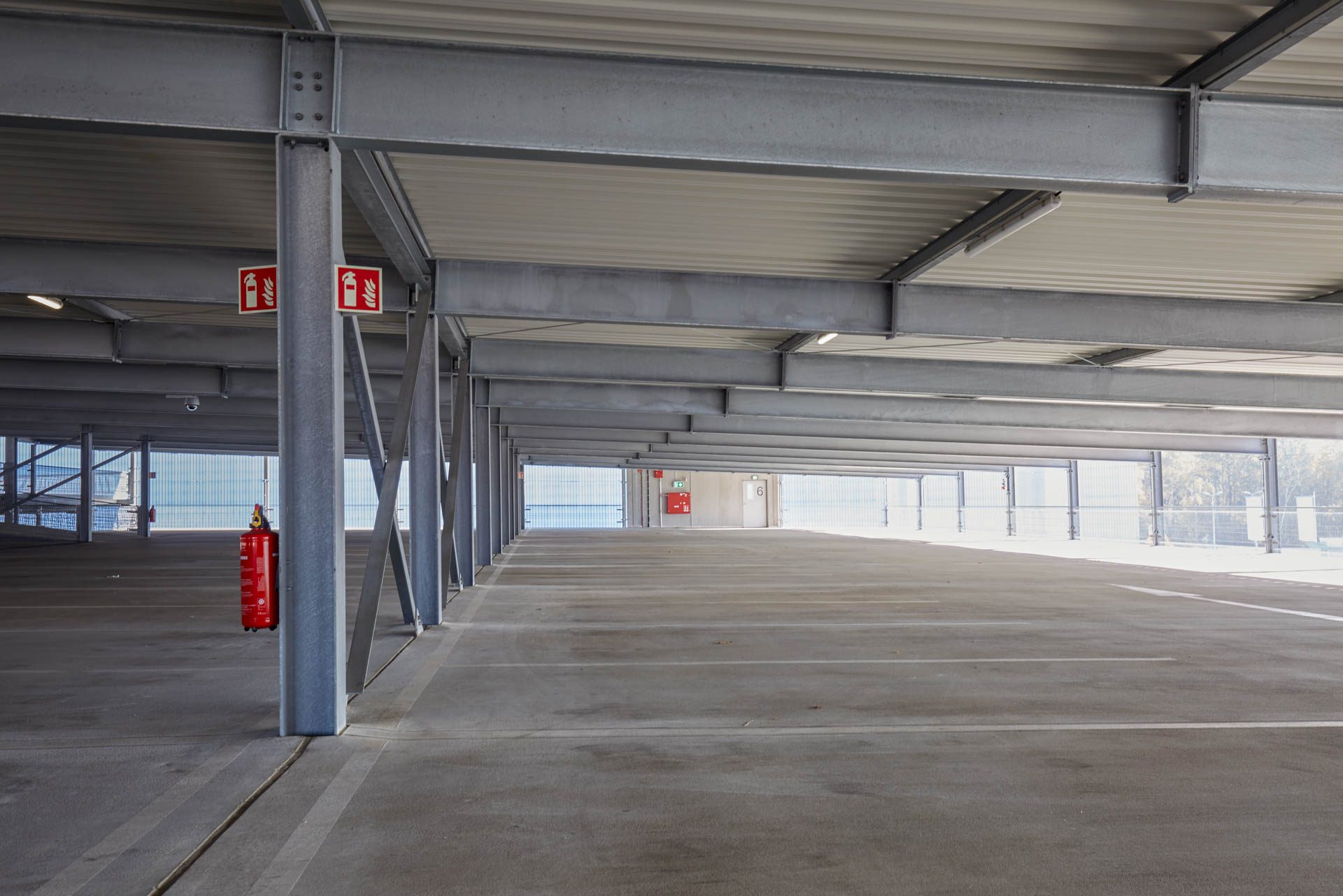 Parkhausbau bei HEBERGER