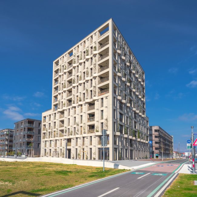 Holzhybridhochhaus Spinelli