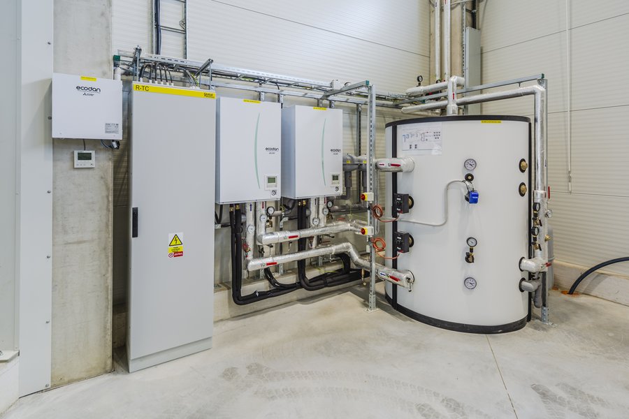 Produktionshalle für SEW-EURODRIVE